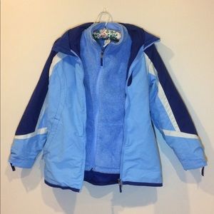 L.L.Bean Jacket with removal Fleece